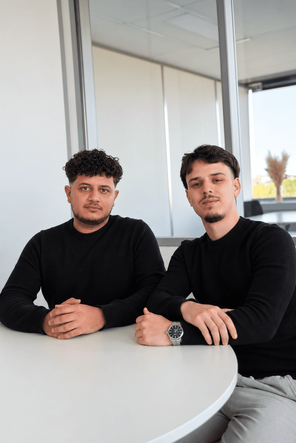 Amine et Malik, cofondateurs de Newton Academy